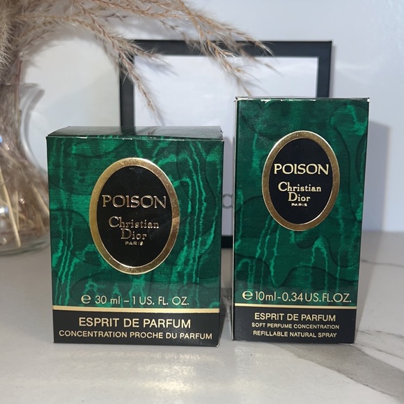 Christian Dior Poison Set & Vintage Bottles Bundle - Luxury Gift - Picture 8 of 9